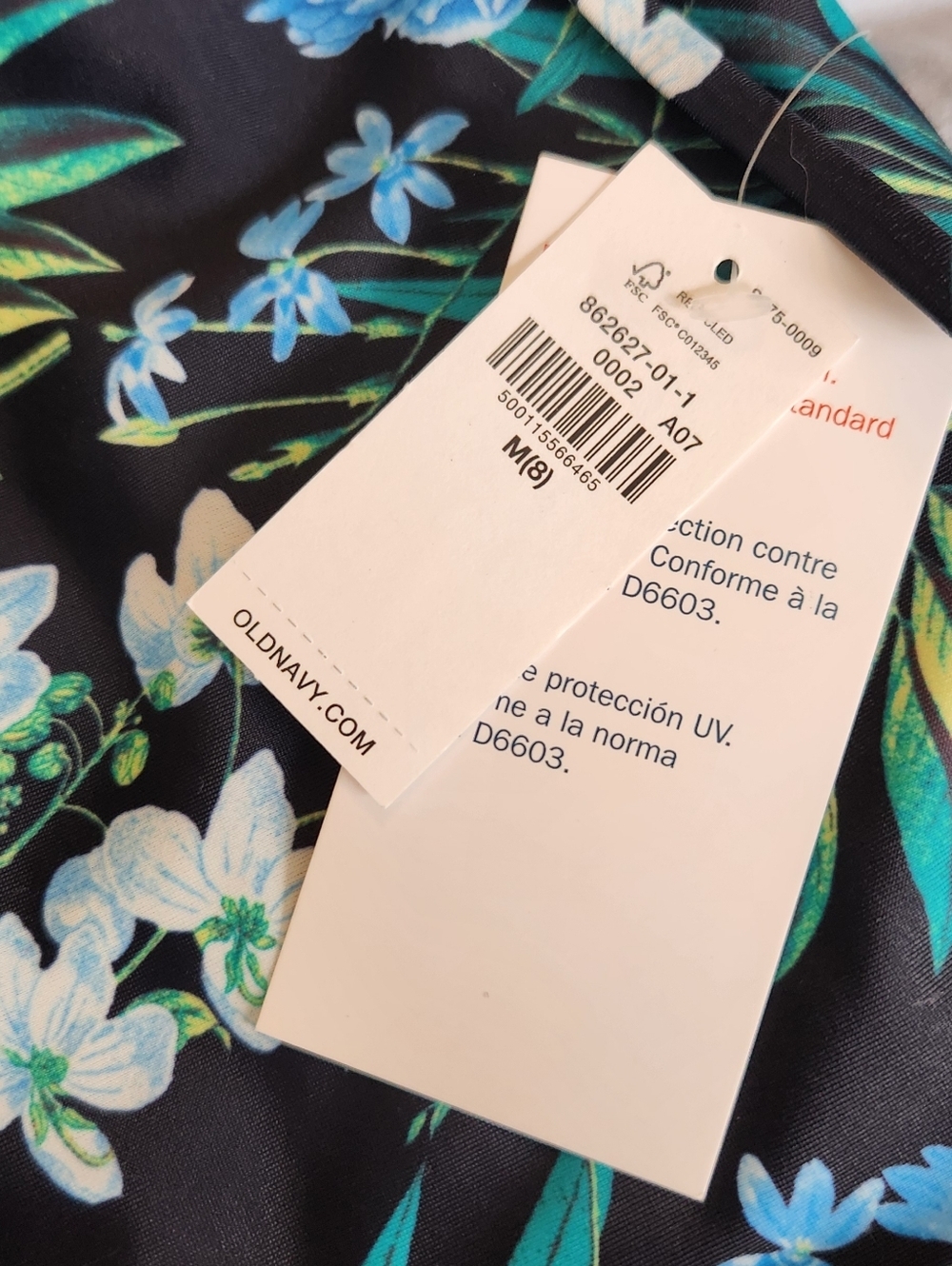 Old Navy Tropical Ruffle Swimsuit NWT Multiple Sizes - Picture 7 of 8